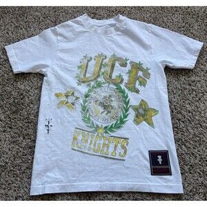 Cactus Jack Mitchell Ness T Shirt Mens Small UCF Knights College Streetwear